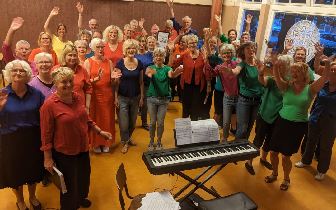 Gezamenlijke repetitie met Ratatouille uit Groningen